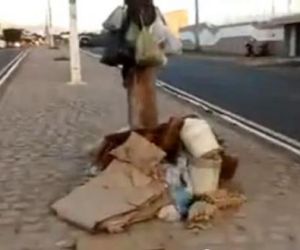 Moradores reclamam da falta de coleta e acúmulo de lixo no Anel Viário