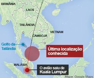 Vietnã encontra objeto no mar que pode ser parte de avião desaparecido