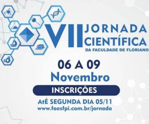 Abertura da VII Jornada Científica da FAESF acontece nesta terça