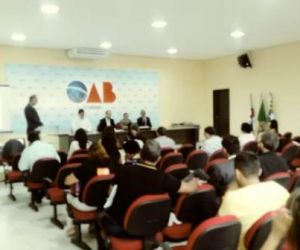 OAB de Floriano sedia Seminário de Trabalho Decente
