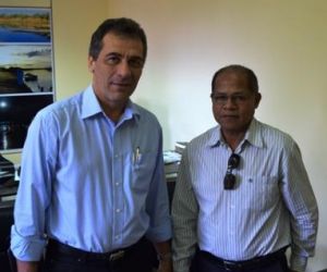 Prefeito Gilberto Júnior recebe novo diretor do HTN