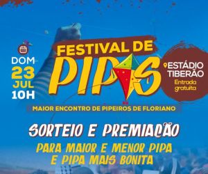 Floriano se prepara para o emocionante Festival de Pipas no Estádio Tiberão