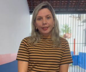 Secretária de Educação realiza vistoria em escola com teto danificado em Barão de Grajaú