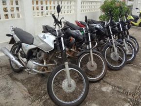 Operação Policial resulta na apreensão de sete motocicletas