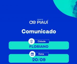 Águas do Piauí realiza reparo emergencial em Floriano neste sábado (20)
