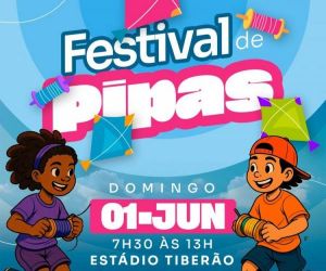 Floriano se prepara para o "Festival de Pipas" neste domingo 1° de junho