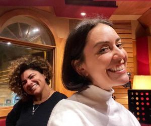 Roberta Sá prova o sabor de Romã em gravação para disco de Khrystal com Sérgio Groove