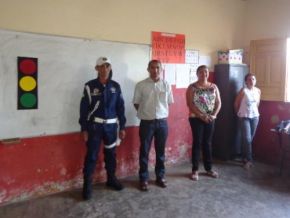 Escola de Barão de Grajaú realizou palestra sobre educação no trânsito
