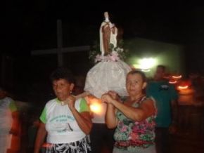 Procissão marca encerramento do festejo de Santa Teresa D'Ávila