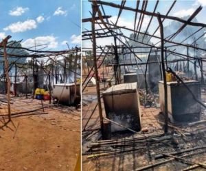 Incêndio destrói barracas em festejo no interior do Piauí