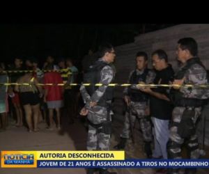 Jovem é morto a tiros próximo a lagoa na zona Norte de Teresina
