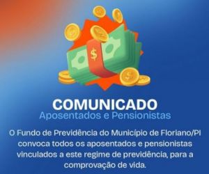 Aposentados e pensionistas do plano de previdência do Município farão Prova de Vida