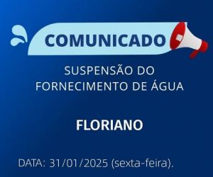 Agespisa realiza correção de vazamento e suspende abastecimento de água em Floriano