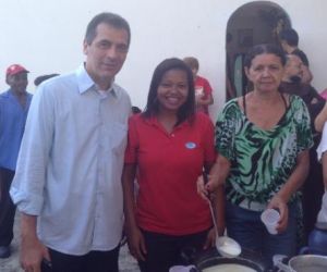 Bairro Alto da Cruz inicia festejo com alvorada e café da manhã