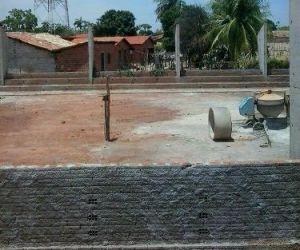Obra irregular continua sendo construída na cidade de Jerumenha