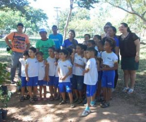 Alunos do SESC visitam Viveiro da Secretaria Municipal de Meio Ambiente