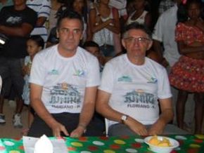Prefeito Gilberto Junior prestigiou festas juninas na cidade