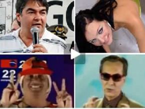 'Vote em Tiririca, pior do que está, não fica'. Famosos candidatos Brasil afora