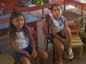 Alunos da educação infantil participaram de atividades saudáveis na Escolinha da Mônica