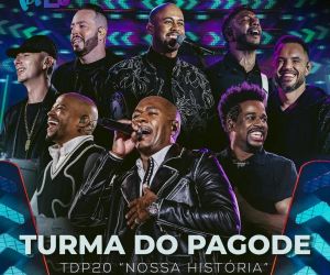 Turma do Pagode junta inéditas e sucessos em EP de álbum ao vivo que revisa a história do grupo