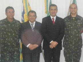 Prefeito toma posse no cargo de presidente da Junta do Serviço Militar