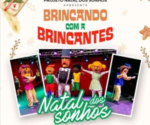 Natal dos Sonhos: Show especial com Mundo Bita e Patrulha Canina acontece neste sábado em Floriano