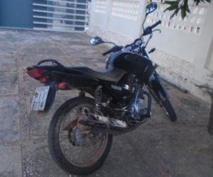 Motocicleta tomada de assalto é recuperada pela Força Tática de Floriano