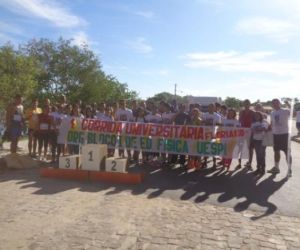 Acadêmicos da UESPI realizaram a 1ª Corrida Universitária de Floriano