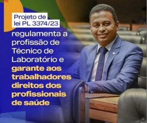 Dr. Francisco Costa propõe projeto de lei para regulamentar a profissão de Técnico de Laboratório