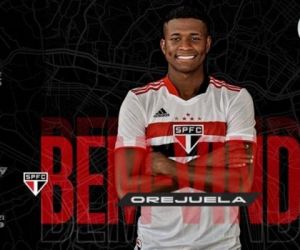 São Paulo anuncia oficialmente o colombiano Orejuela, com contrato de quatro anos