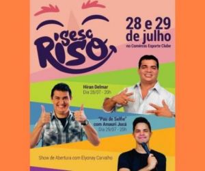 Sesc Riso apresenta espetáculos de humor em Floriano