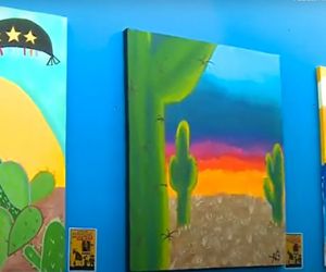 Museu do Piauí realiza exposição com obras de artistas infantis