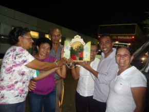 Floriano recebe réplica de Nossa Sra. Aparecida