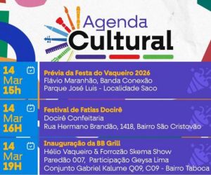 Agenda cultural movimenta o fim de semana em Floriano com opções de lazer e entretenimento