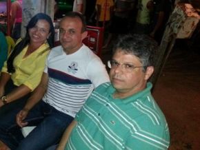 Vereador Flavio Recebe o Deputado Gustavo Neiva nos festejos de Santa Cruz