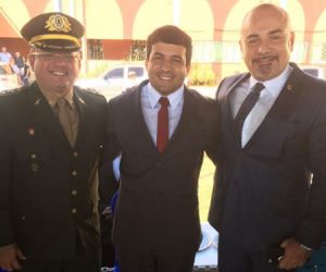 Deputado Henrique Rebelo participa do aniversário de 182 anos da PM