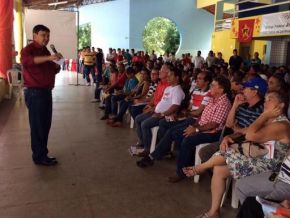 Militantes do PT se reúnem em Floriano para comemorar 34 anos de fundação do Partido