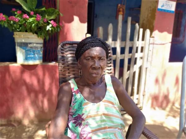  Lideran&ccedil;a local do Quilombo Mimb&oacute;, dona Idelzu&iacute;ta Paix&atilde;o.(Imagem:Divulga&ccedil;&atilde;o/IBGE )