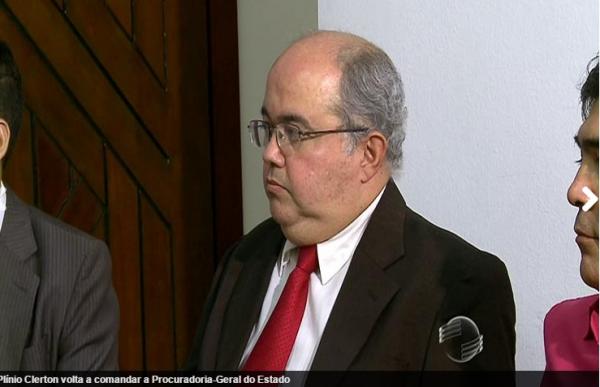 Pl&iacute;nio Clerton - Procurador-geral do Estado(Imagem:Cidade Verde)