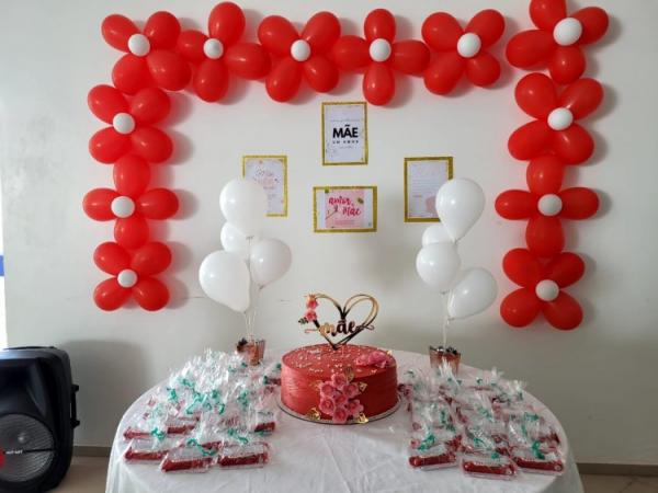  N&uacute;cleo de Estimula&ccedil;&atilde;o Infantil do municipio homenageia m&atilde;es com evento de acolhimento e autocuidado(Imagem:Secom)