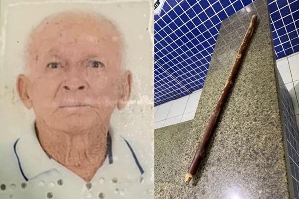 Idoso de 87 anos tenta matar ex a pauladas em Parnaíba; suspeito é reincidente no crime