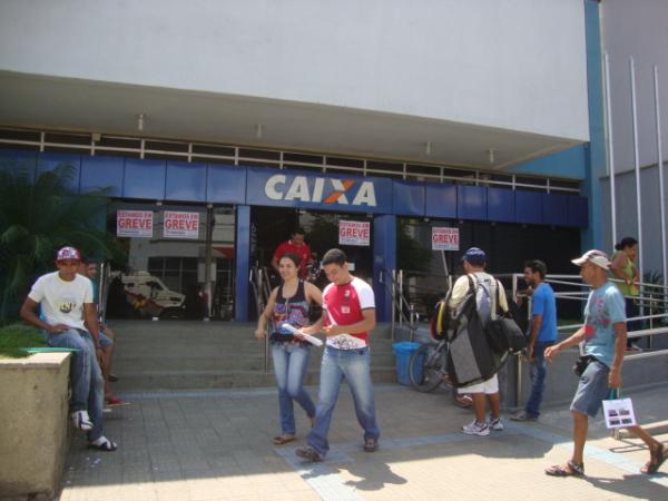 Caixa Econ&ocirc;mica Federal em Greve (Imagem:Amarelinho)