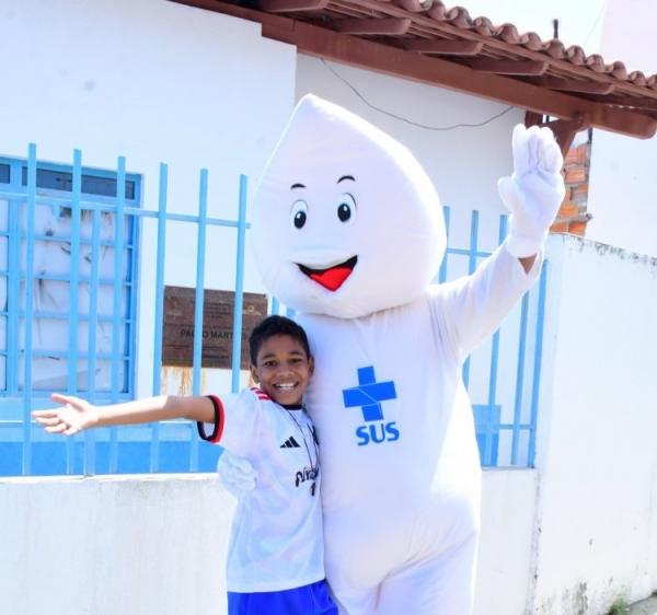 Prefeitura de Floriano promove Dia D da Campanha de Vacina&ccedil;&atilde;o contra a Influenza.(Imagem:Secom)