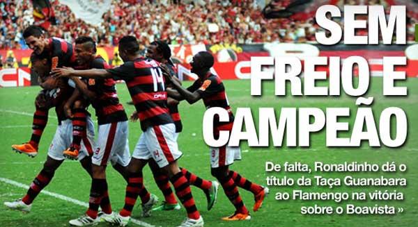 &Eacute; Campe&atilde;o!!!(Imagem:Globo )