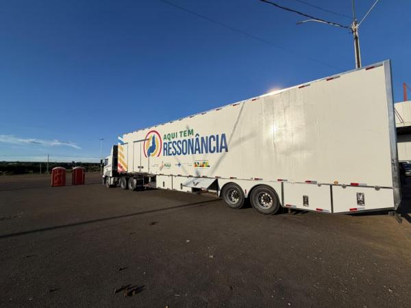 Carreta da Ressonância chega a Floriano e vai atender pacientes de 28 cidades