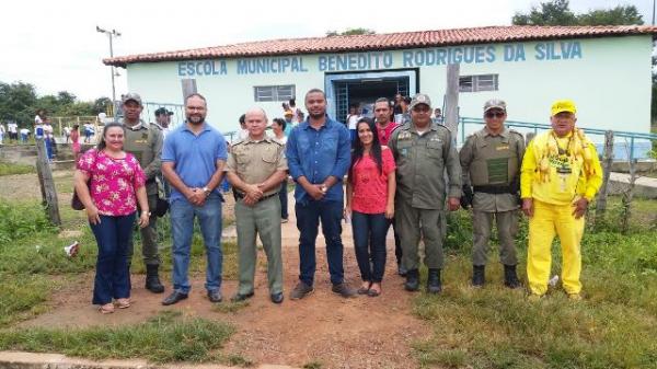 Grupamento Escolar participa de lançamento do Projeto Uquinha Solidário