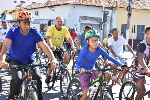 Passeio ciclístico marcará a terça-feira (2) do aniversário de Floriano