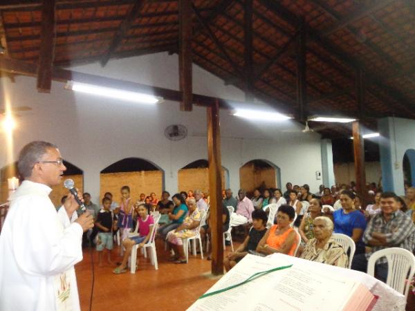 Par&oacute;quia de Santa Cruz, em Floriano.(Imagem:FlorianoNews)