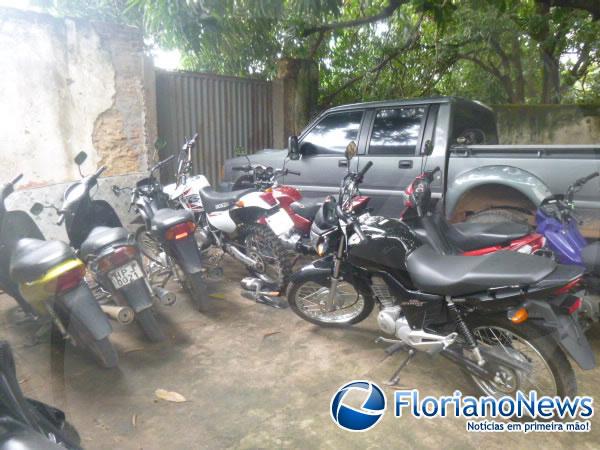 Motos recuperadas(Imagem:FlorianoNews)