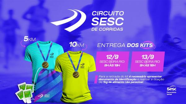 Parnaíba se prepara para o Circuito Sesc de Corridas